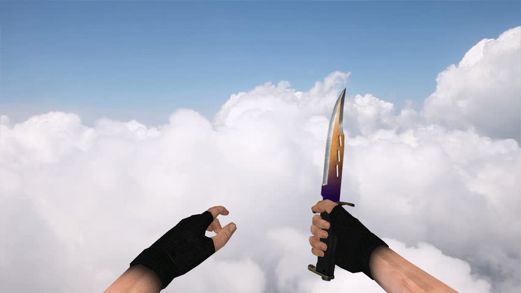 BAK Knife Fade для CS 1.6 — скриншот 1