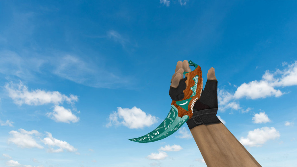 Karambit Chalk для CS 1.6 — скриншот 1