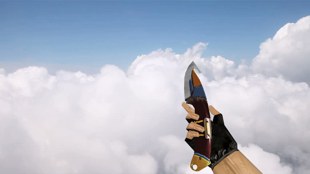 Gut Knife Taruk Clan для CS 1.6 — скриншот 1