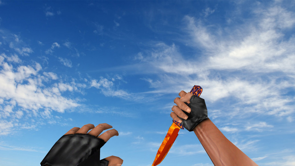 Fire Knife для CS 1.6 — скриншот 1