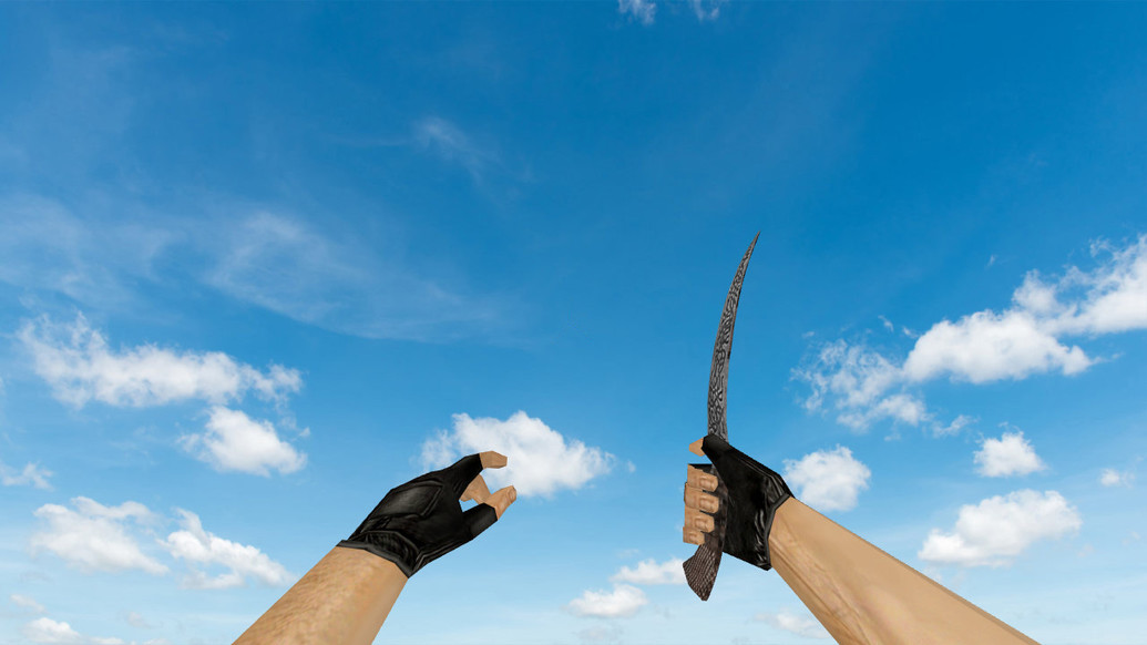 Engraved knife для CS 1.6 — скриншот 1