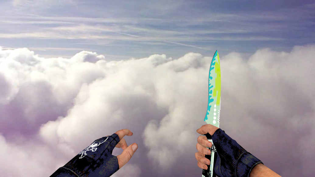 Knife White для CS 1.6 — скриншот 1