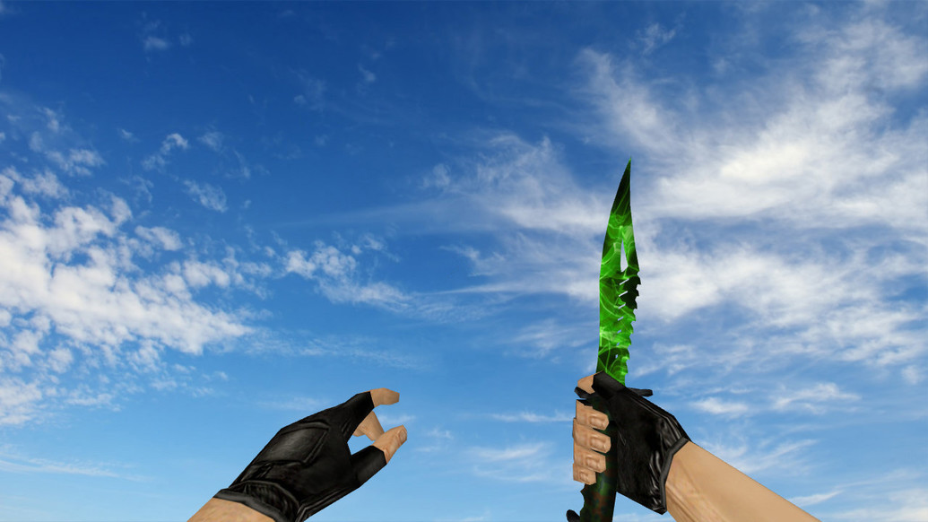 Nautilus Green Fire для CS 1.6 — скриншот 1