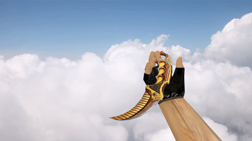 Karambit Warmech для CS 1.6 — скриншот 1