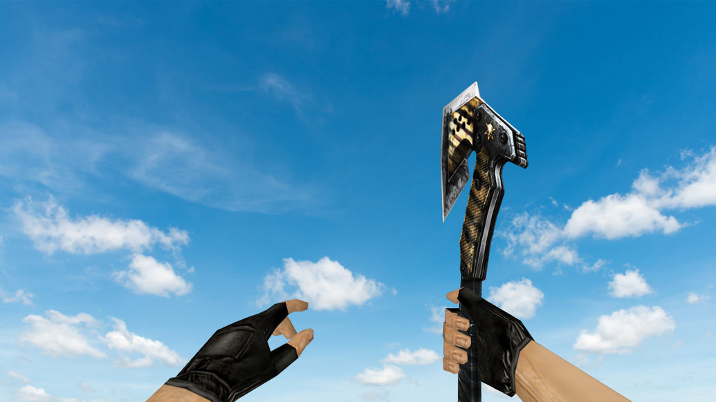 CF Combat Axe Vip для CS 1.6 — скриншот 1