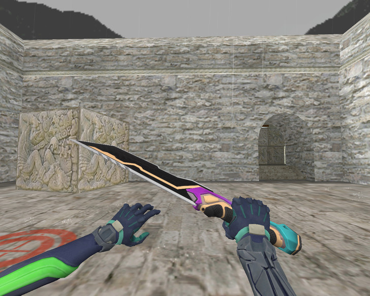 Glitchpop Knife для CS 1.6 — скриншот 1