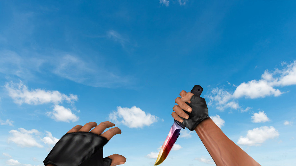 Faded Sog Knife для CS 1.6 — скриншот 1