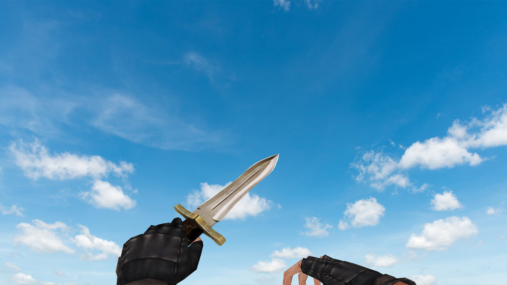 CSO Hunting Dagger для CS 1.6 — скриншот 1