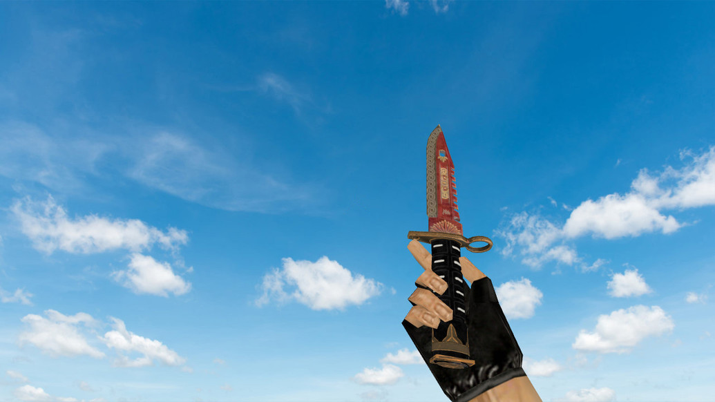 M9 Bayonet Kyoto для CS 1.6 — скриншот 1