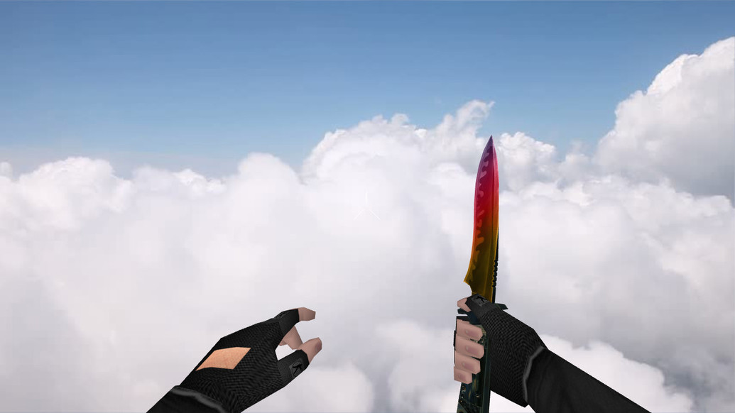 Default Knife Faded для CS 1.6 — скриншот 1