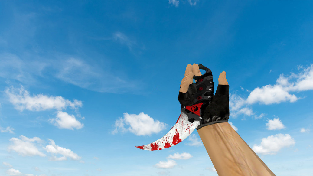 Karambit Bloodline для CS 1.6 — скриншот 1