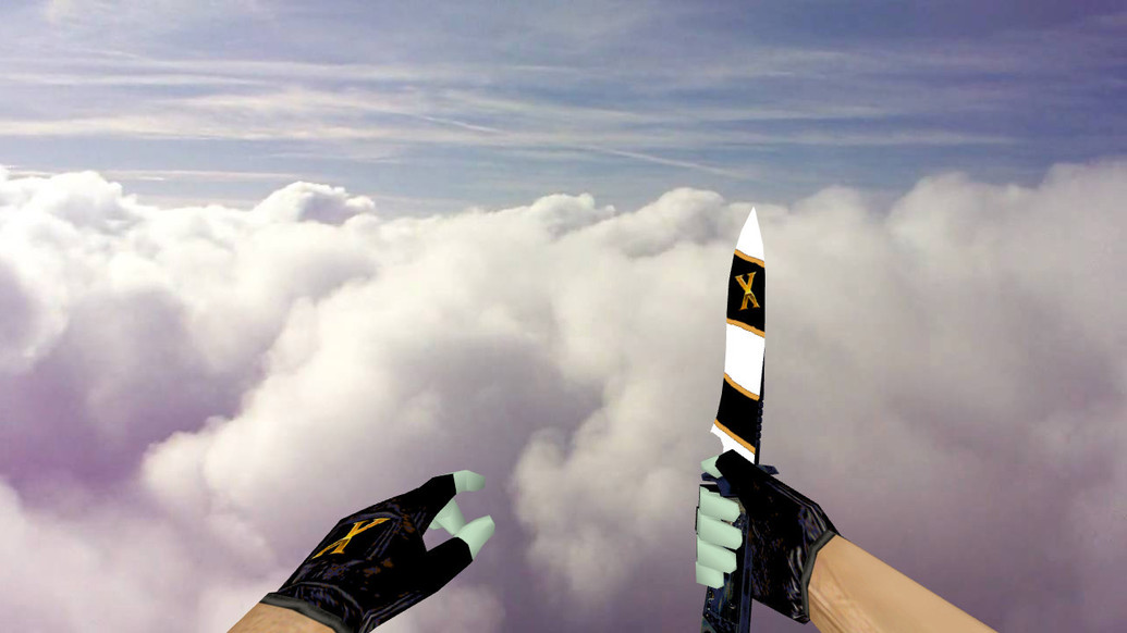 Default Knife The X для CS 1.6 — скриншот 1