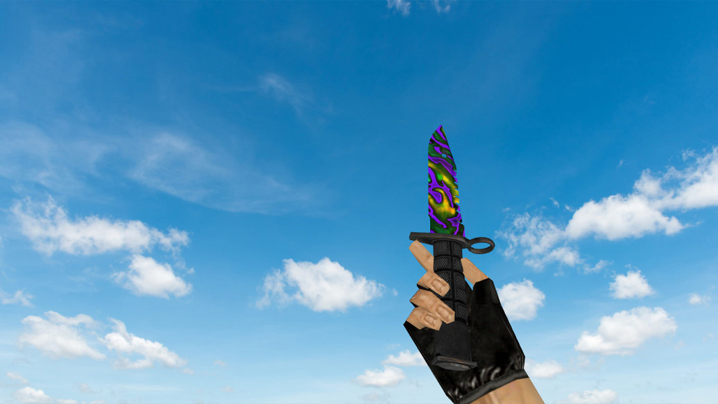 M9 Bayonet Lionfish для CS 1.6 — скриншот 1