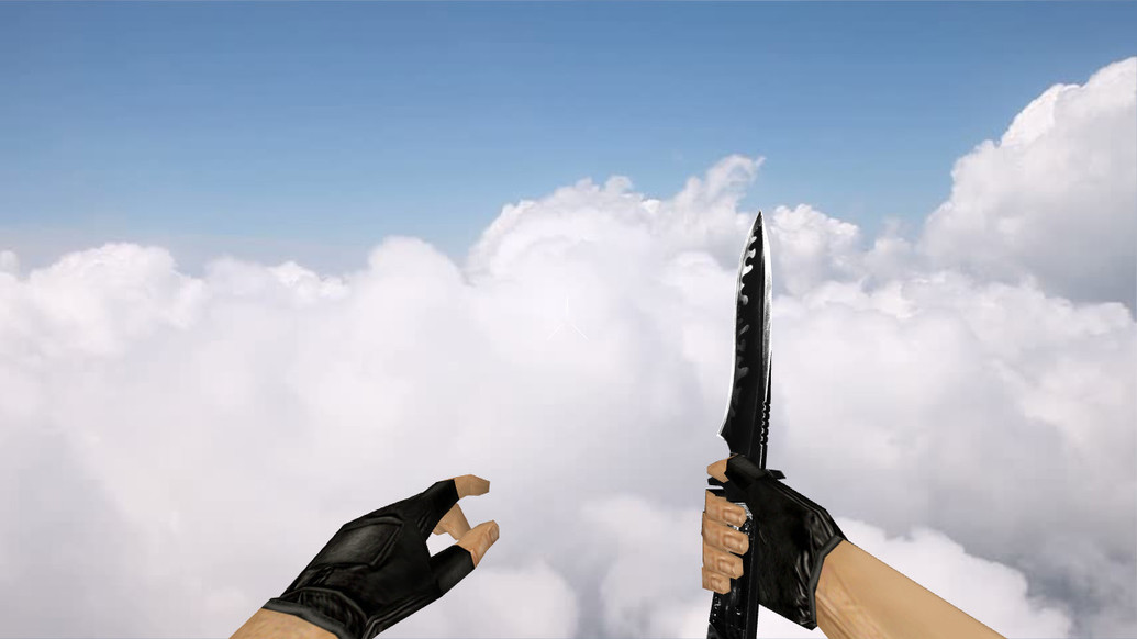 Default Knife Duality White для CS 1.6 — скриншот 1