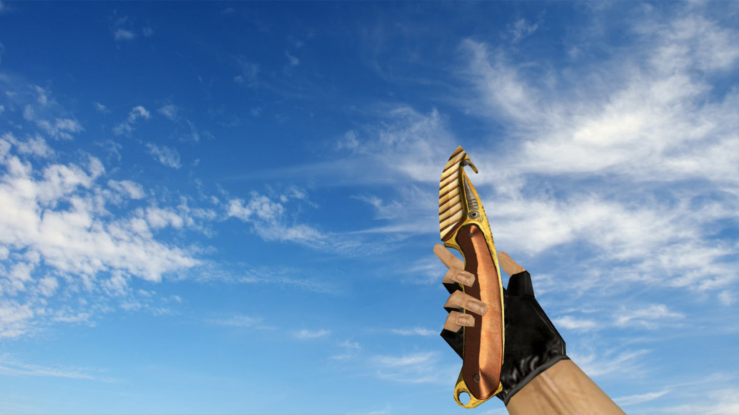 Gut Knife Warmech для CS 1.6 — скриншот 1