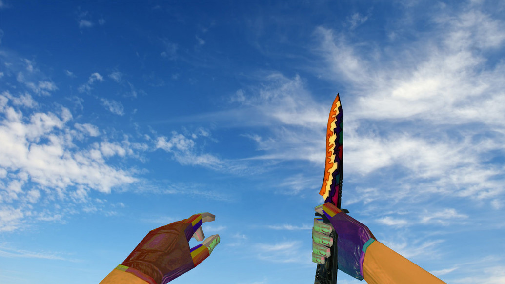 The Error Rainbow Knife для CS 1.6 — скриншот 1