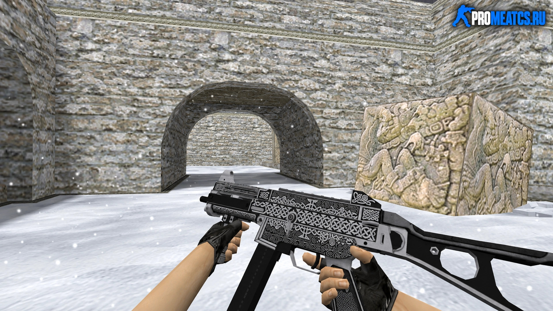 Модель HD UMP-45 «Hagalaz» для CS 1.6 — скриншот 1