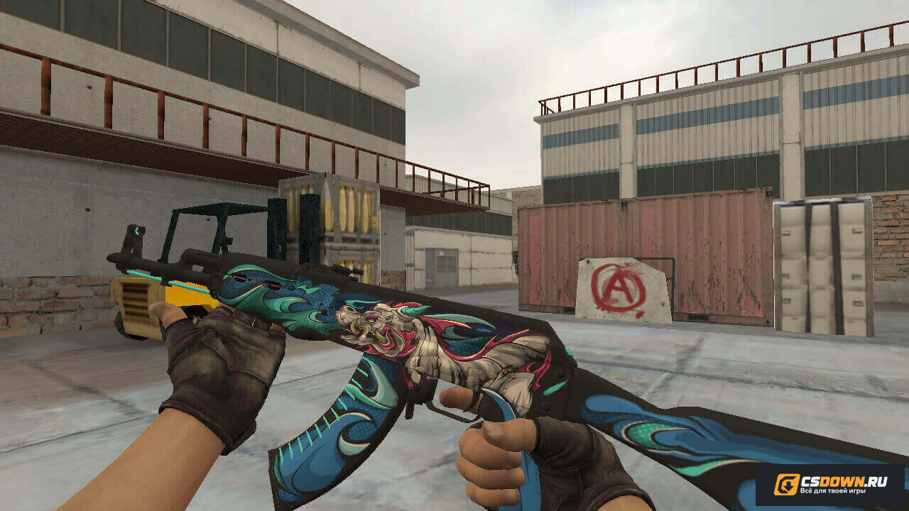 АК-47 | Ночной кошмар для CS 1.6 — скриншот 1