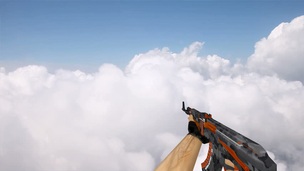 Default AK47 Vanquish для CS 1.6 — скриншот 1