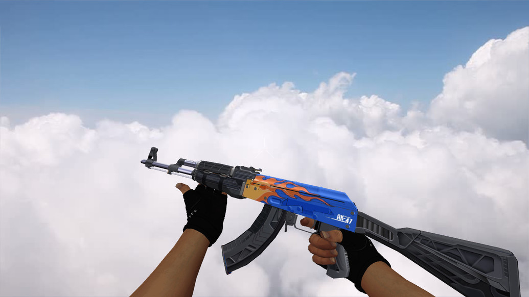 AK-47 Stainless для CS 1.6 — скриншот 1