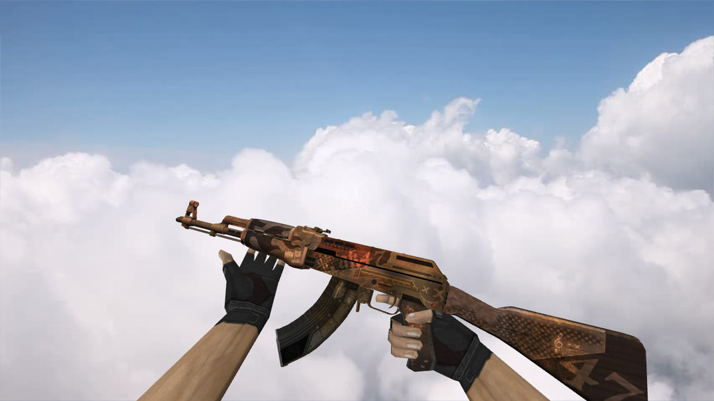 AK-47 Biker для CS 1.6 — скриншот 1