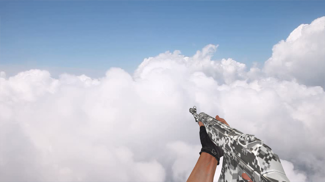 AN-94 Digital Snow для CS 1.6 — скриншот 1