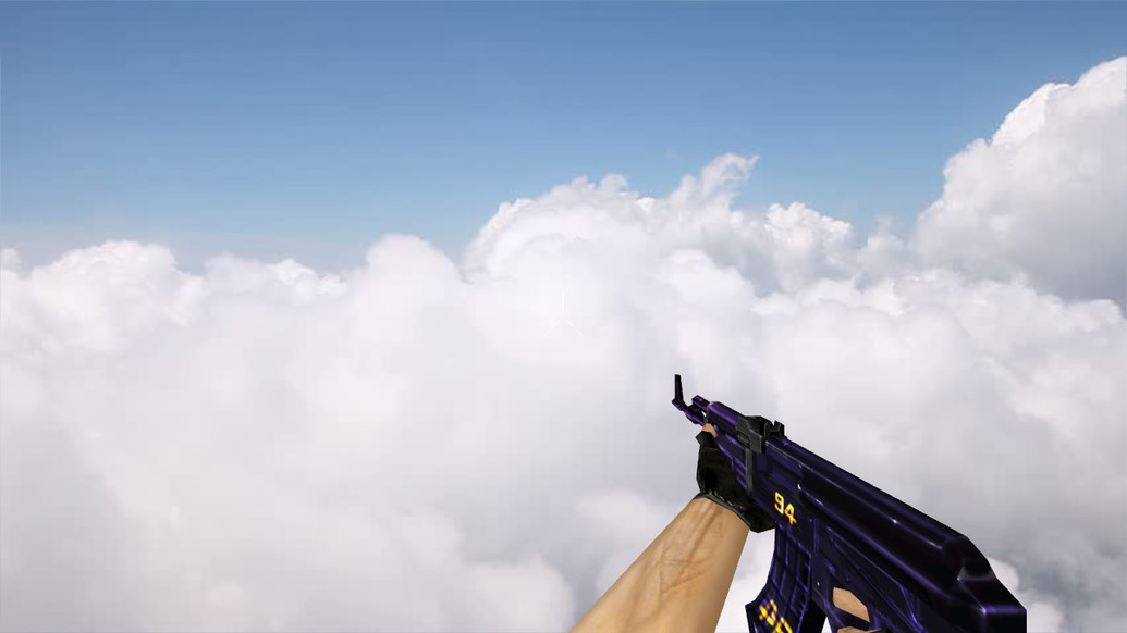 Стандартный АК-47 | Purple 94 для CS 1.6 — скриншот 1