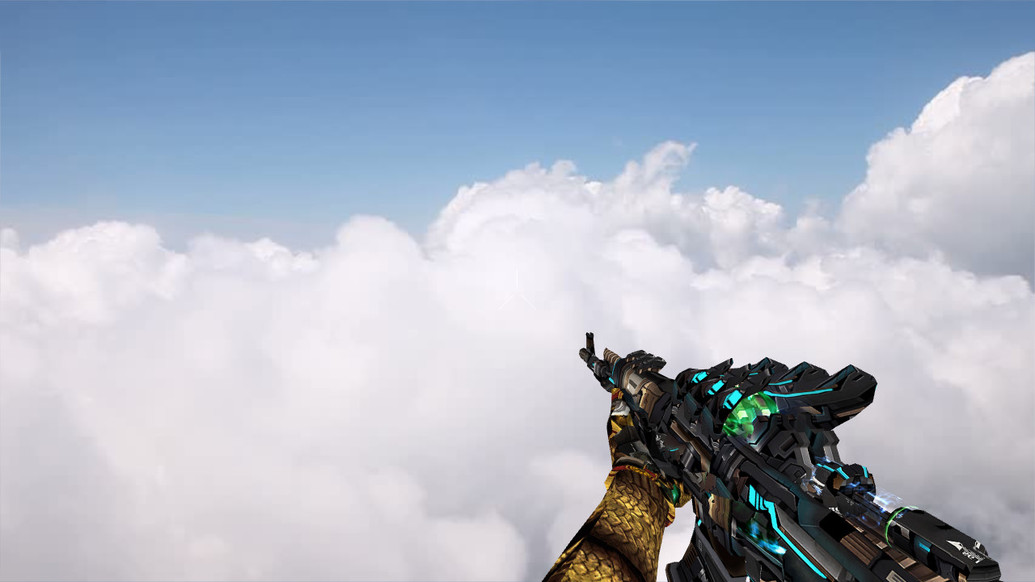 AK-47 Black Paladin для CS 1.6 — скриншот 1