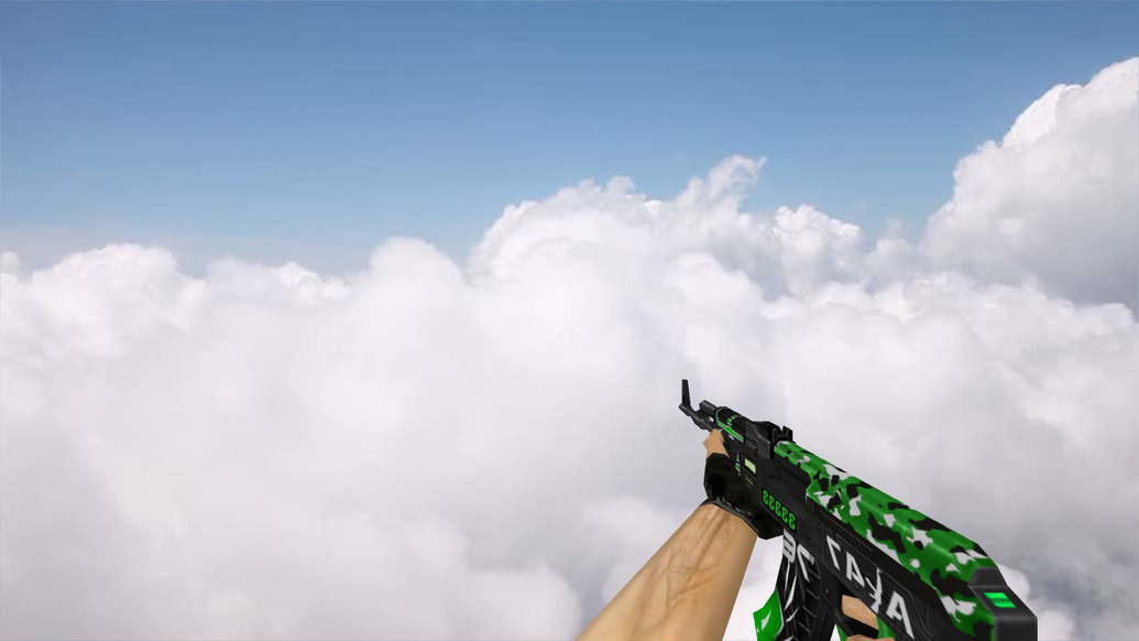 Default AK-47 Grimmjow для CS 1.6 — скриншот 1