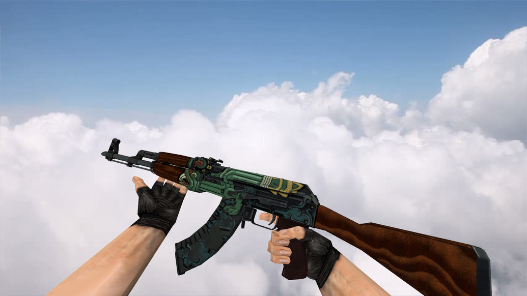 AK-47 Fire Serpent для CS 1.6 — скриншот 1
