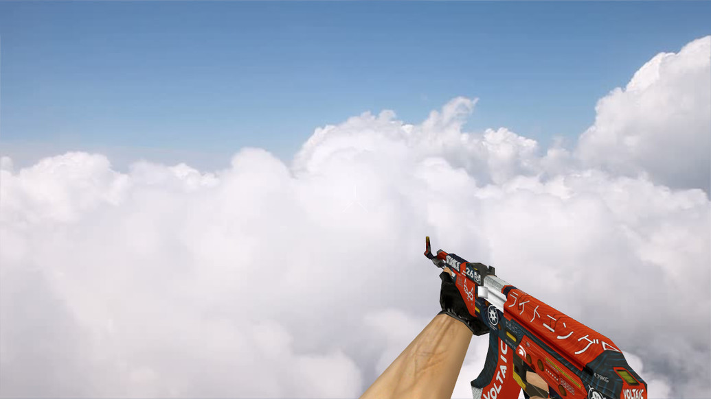 Default AK-47 Bloodsport для CS 1.6 — скриншот 1