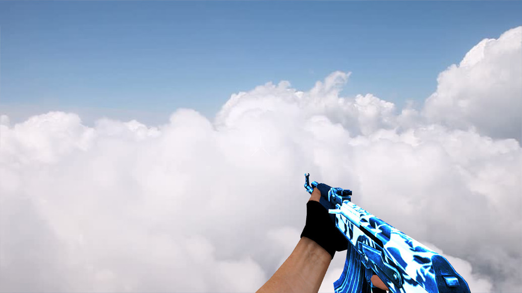 AK-47 Arctic для CS 1.6 — скриншот 1