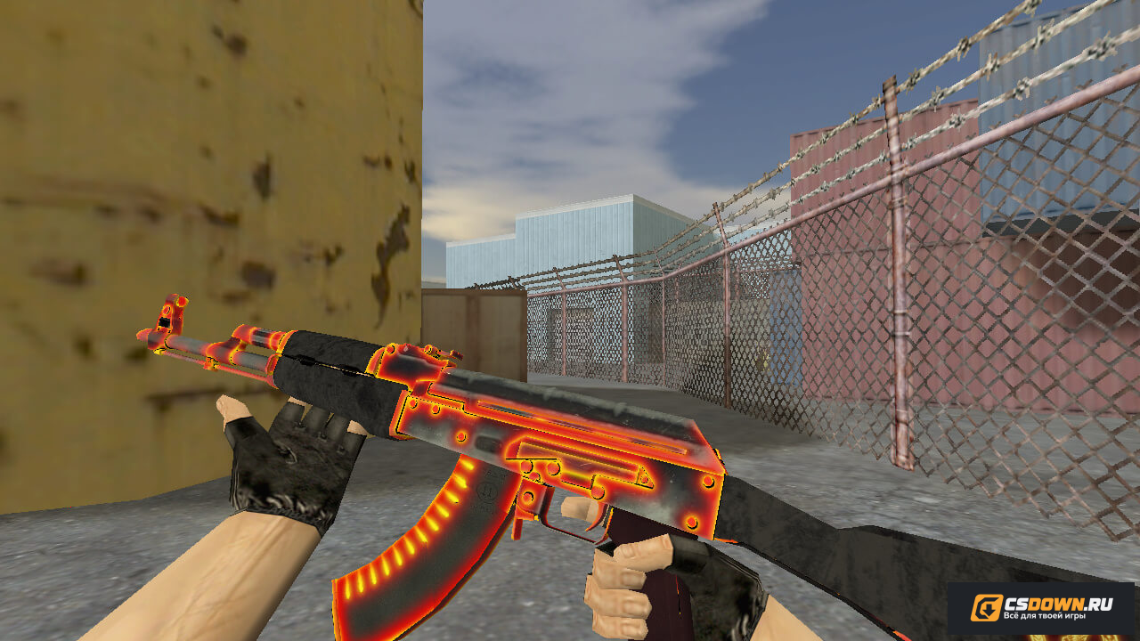 АК-47 | Жар для CS 1.6 — скриншот 1