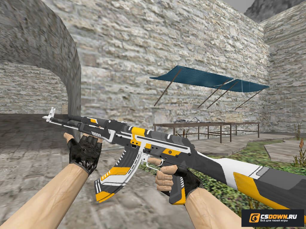 «АК-47 | Sport» из Standoff 2 для CS 1.6 — скриншот 1