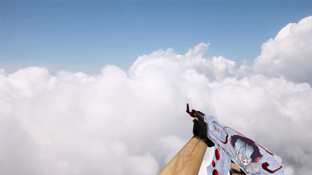 Default AK-47 It для CS 1.6 — скриншот 1