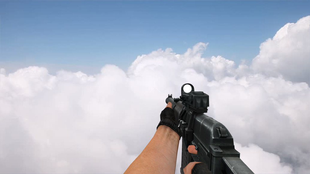 CW AS Val with Kobra sights для CS 1.6 — скриншот 1