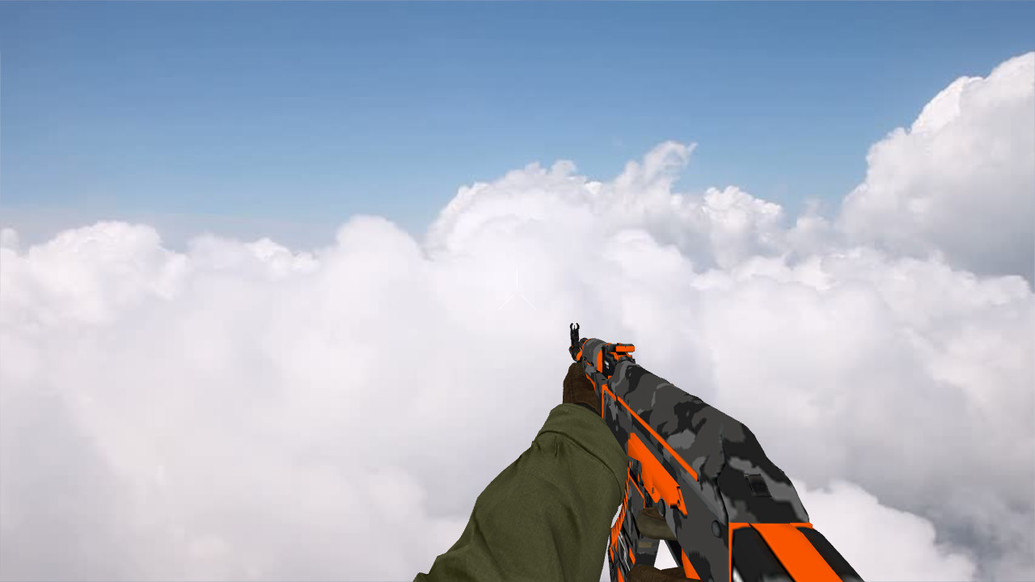 AK-47 Vanquish для CS 1.6 — скриншот 1
