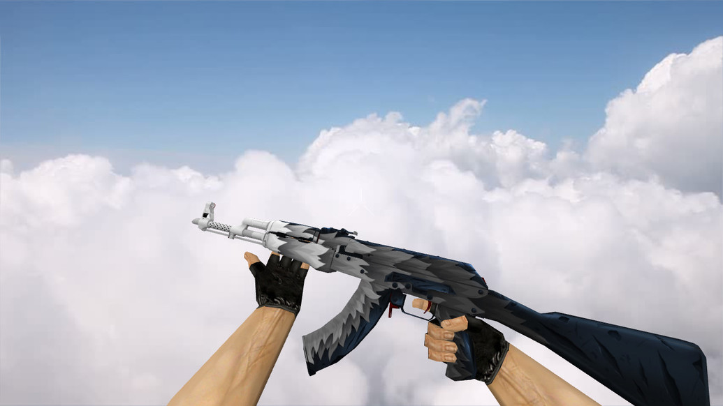 AK-47 White Fang для CS 1.6 — скриншот 1