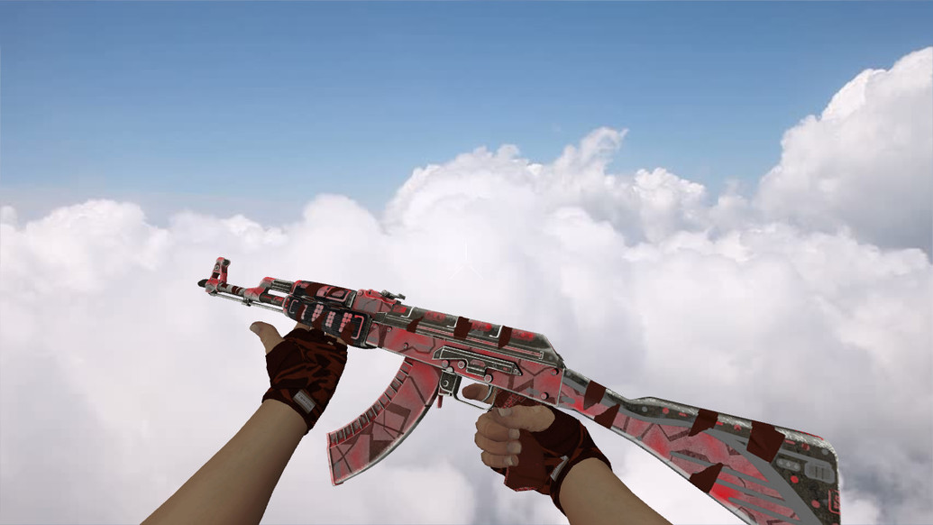 AK-47 Ruby Forged для CS 1.6 — скриншот 1