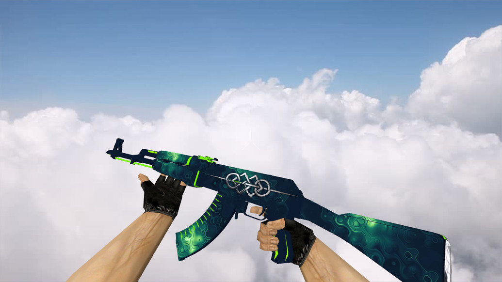 AK-47 Baine Blade для CS 1.6 — скриншот 1
