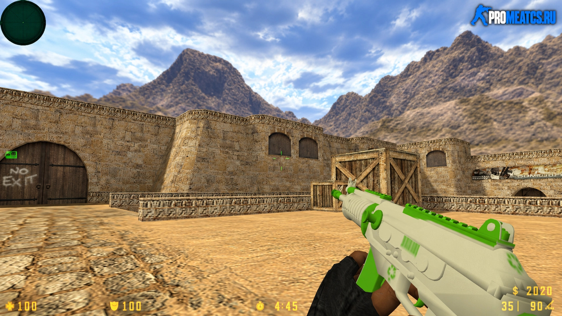 Модель Galil Эко для CS 1.6 — скриншот 1