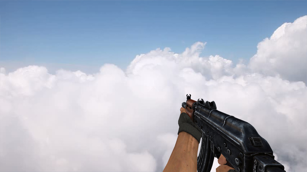АКС-74У для CS 1.6 — скриншот 1