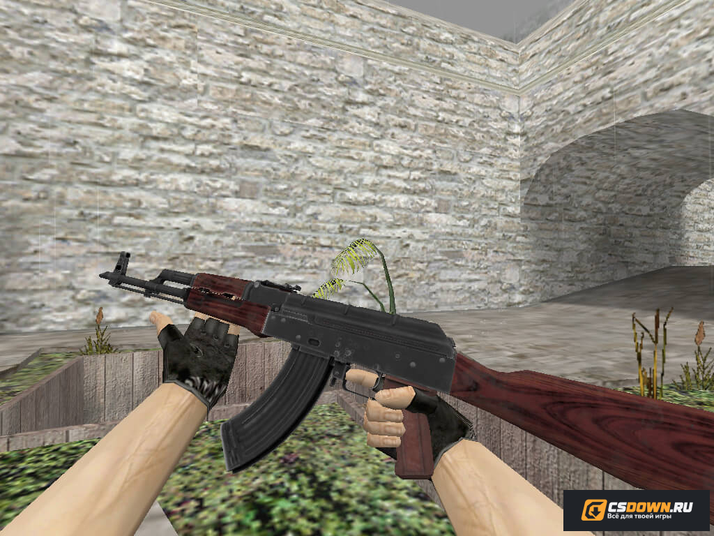 «Стандартный АК-47» из Standoff 2 для CS 1.6 — скриншот 1