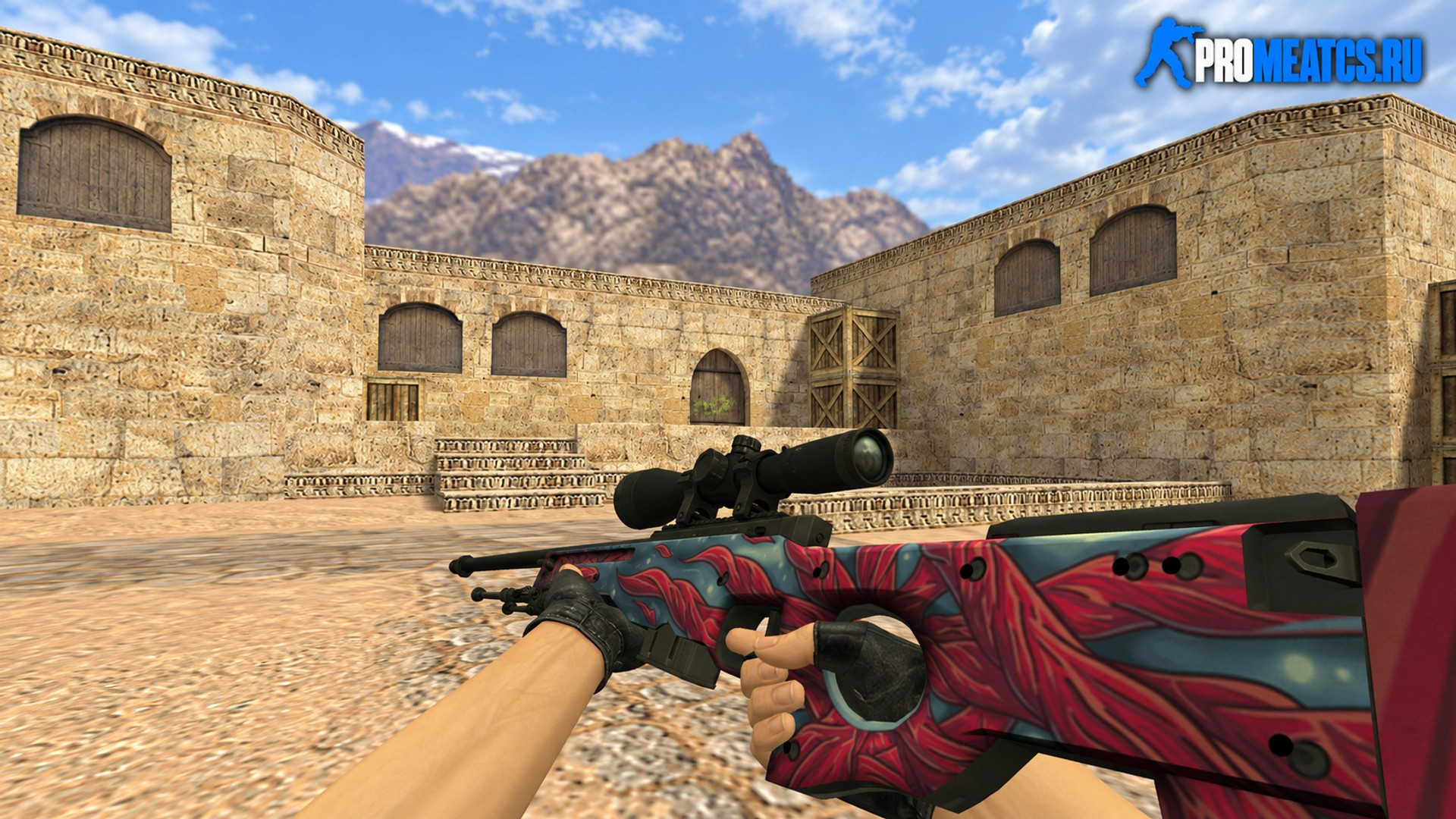 Модель AWP «Щупальца» для CS 1.6 — скриншот 1