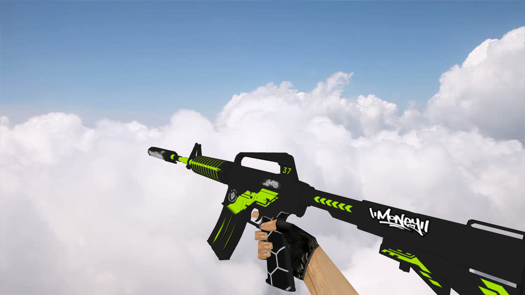 M4A1 Machine для CS 1.6 — скриншот 1