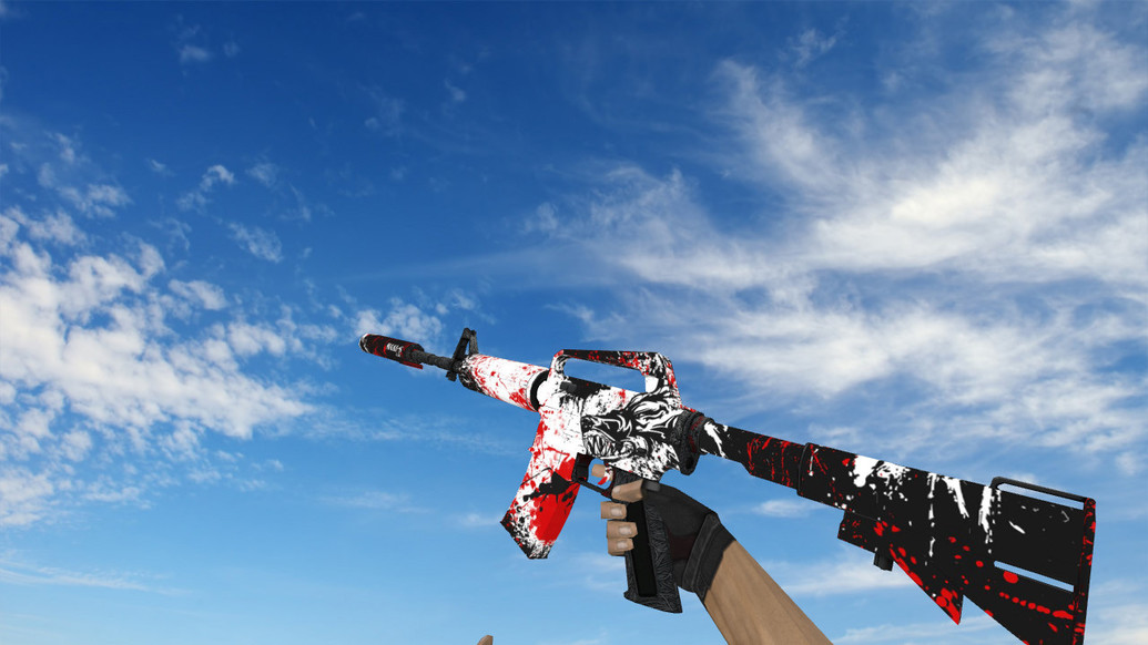 M4A1 Victim для CS 1.6 — скриншот 1
