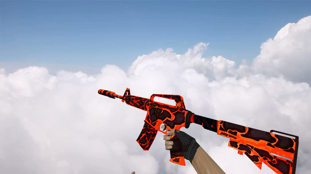 M4A1 Magma Strike для CS 1.6 — скриншот 1
