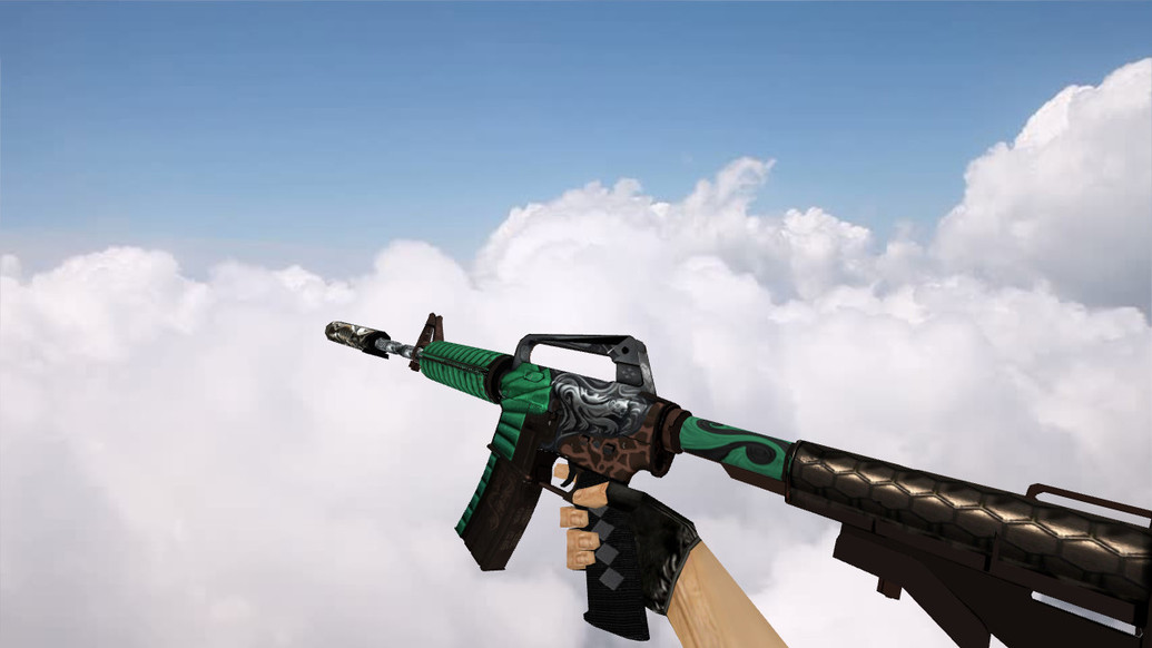 M4A1 Kamaitachi для CS 1.6 — скриншот 1
