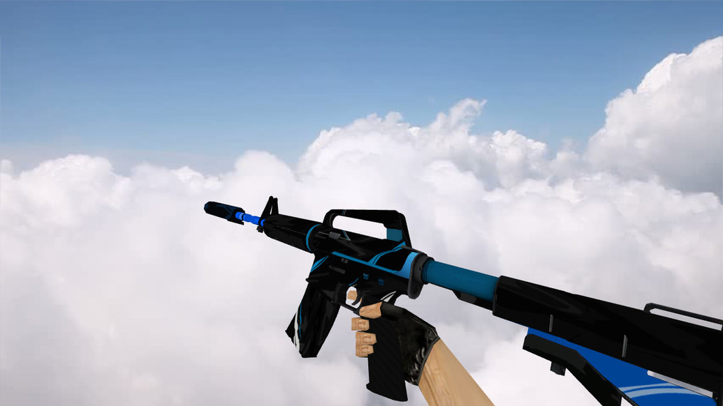 M4A1 Blue Force для CS 1.6 — скриншот 1