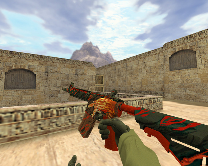 M4A4 Вой для CS 1.6 — скриншот 1
